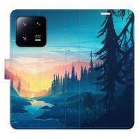 Flipové puzdro iSaprio - Magical Landscape - Xiaomi 13 Pro