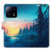 Flipové puzdro iSaprio - Magical Landscape - Xiaomi 13 Pro