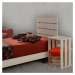 Jednolôžková posteľ v prírodnej farbe 120x200 cm Fuga – Kalune Design