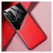 Huawei Y9a, silikónové puzdro, koža a zadná strana z plexiskla, stredne odolné voči nárazom, kom