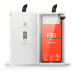 Plastové puzdro na Samsung Galaxy Z Flip 3 5G F711 Dux Ducis Fino Nylon TPC/TPU červené