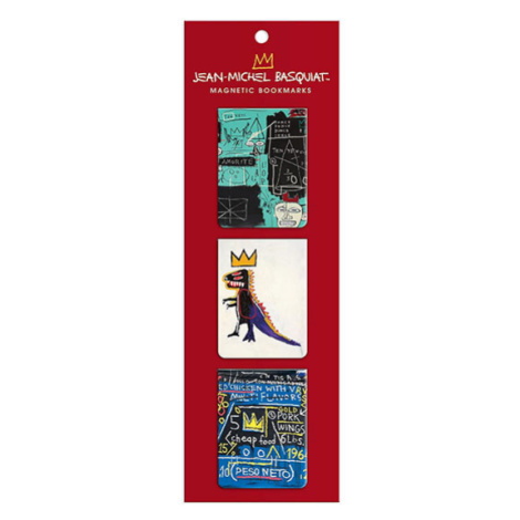 Galison Basquiat Magnetic Bookmarks