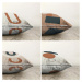 Súprava 4 obliečok na vankúše Minimalist Cushion Covers Luka, 55 x 55 cm
