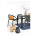 Sivá záhradná súprava nábytku so 6 stoličkami Le Bonom Joanna Thor