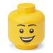 Plastový detský úložný box Head - LEGO®