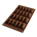 Silikónová forma na čokoládu Roof 24x14g - Silikomart - Silikomart