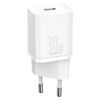 Baseus Rýchlonabíjačka do siete Super Si USB-C PD QC 30W biela