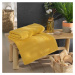 Žltá froté bavlnená osuška 90x150 cm Tendresse – douceur d'intérieur