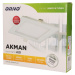Mini LED panel štvorcový zapustený AKMAN 18W, 4000K, 1300lm, biely (ORNO)