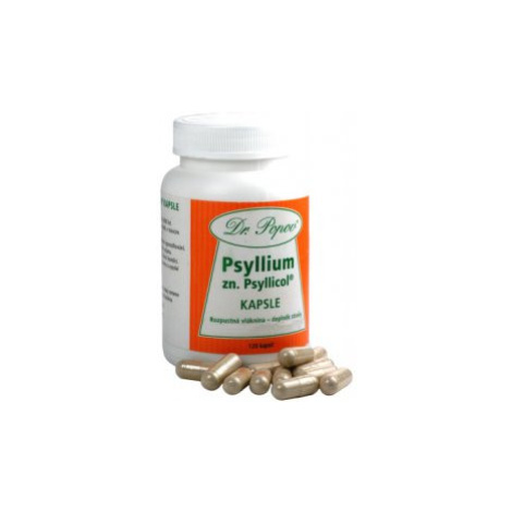 DR.POPOV PSYLLIUM ZN. PSYLLICOL 120 kapsúl