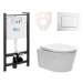 Cenově zvýhodněný závěsný WC set Roca k zazdění + WC SAT Brevis SIKORW1