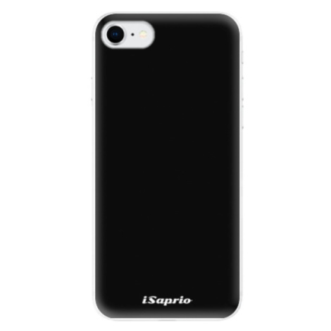 Odolné silikónové puzdro iSaprio - 4Pure - černý - iPhone SE 2020