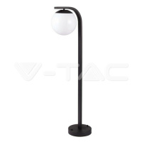 E27 Stožiarový držiak lampy Opál PC Matt Black VT-1157 (V-TAC)