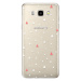 Odolné silikónové puzdro iSaprio - Abstract Triangles 02 - white - Samsung Galaxy J5 2016