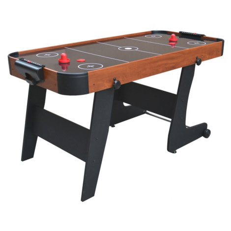 mamido  Air Hockey stôl vzdušný ľadový hokej hnedý