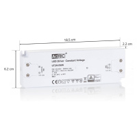 AcTEC Slim LED budič CV 24V, 50W