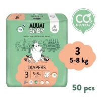 Muumi Baby 3 Midi 5-8 kg (50 ks), eko plienky