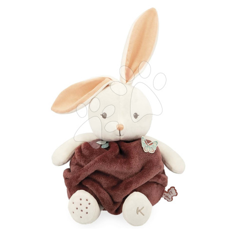 Plyšový zajačik Bubble of Love Rabbit Cinnamon Plume Kaloo hnedý 30 cm z jemného mäkkého materiá