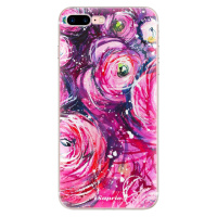Odolné silikónové puzdro iSaprio - Pink Bouquet - iPhone 7 Plus