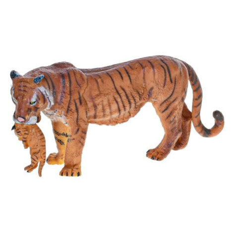 Zoolandia tiger s mláďaťom 15cm