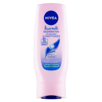 NIVEA Hairmilk Regeneration Ošetrujúci kondicionér pre normálne vlasy 200 ml