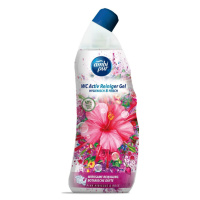 Ambipur WC Active gél ružový ibištek & ruža 750 ml