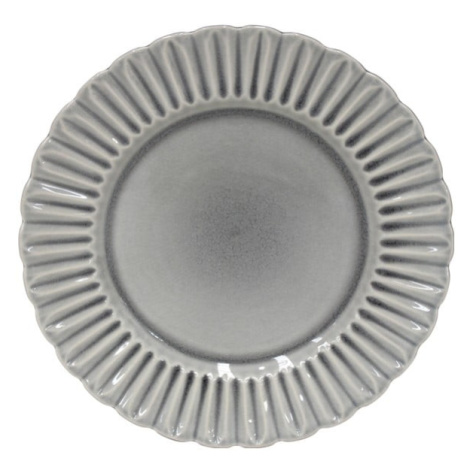 Sivý kameninový tanier Costa Nova Cristal, ⌀ 28 cm