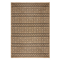 Jutový koberec v prírodnej farbe 200x290 cm Luis – Flair Rugs