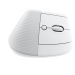 Logitech Lift Vertical Ergonomic Mouse for Business, Mac, off-white/pale grey