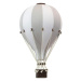 Dadaboom.sk Dekoračný teplovzdušný balón- svetlo sivá - S-28cm x 16cm