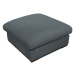 Sivý menčestrový taburet Comfy – Scandic