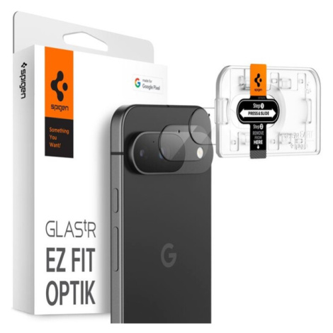 Spigen Glass tR EZ Fit Optik 2 Pack tvrdené sklo na fotoaparát Google Pixel 9 číre
