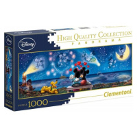 Puzzle 1000 dielikov panorama - Mickey a Minnie