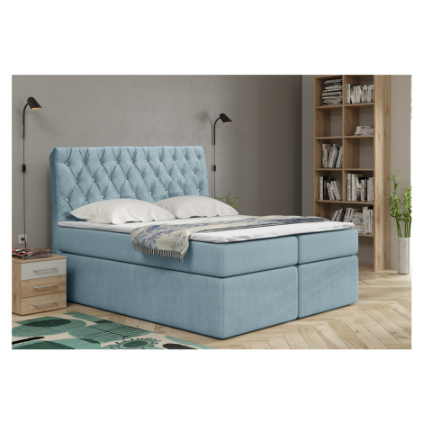 Expedo Čalúnená posteľ boxspring LUCA, 120x200, trinity 22