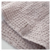 Svetloružový uterák 50x70 cm Honeycomb - Linen Tales