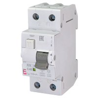 Chránič prúdový s nadprúdovou ochranou KZS-2M 1p+N A C32/0,1 10kA (ETI)