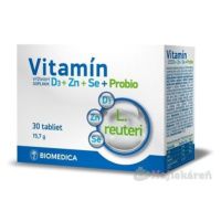 BIOMEDICA Vitamín D3 + Zn + Se + Probio