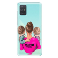 Plastové puzdro iSaprio - Super Mama - Two Boys - Samsung Galaxy A71