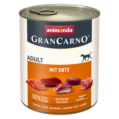 Animonda GranCarno Original Adult - bravčové a kačica 800g
