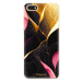 Odolné silikónové puzdro iSaprio - Gold Pink Marble - Huawei Honor 7S