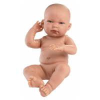 Llorens 84302 NEW BORN DIEVČATKO- realistické bábätko s celovinylovým telom - 43 cm