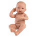 Llorens 84302 NEW BORN DIEVČATKO- realistické bábätko s celovinylovým telom - 43 cm