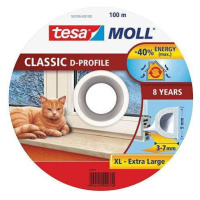 Tesnenie tesamoll® profil D, 9 mm, biele, 100 m