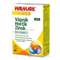 WALMARK Vápnik Horčík Zinok FORTE, 30 tbl