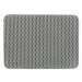 Cat litter tray sieve-mat, EVA, 40 × 55 cm, grey