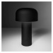 FLOS Bellhop stolová LED lampa, čierna