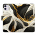 Flipové puzdro iSaprio - BlackGold Marble - iPhone 11