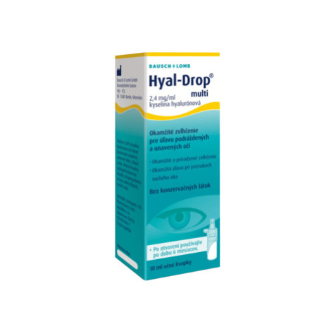 Hyal-Drop multi očné kvapky 10 ml