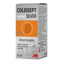 COLDISEPT nanosilver ušné kvapky 15 ml