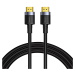 Kábel Baseus Cafule 4KHDMI Male To 4KHDMI Male Adapter Cable 3m Black (6953156218208)